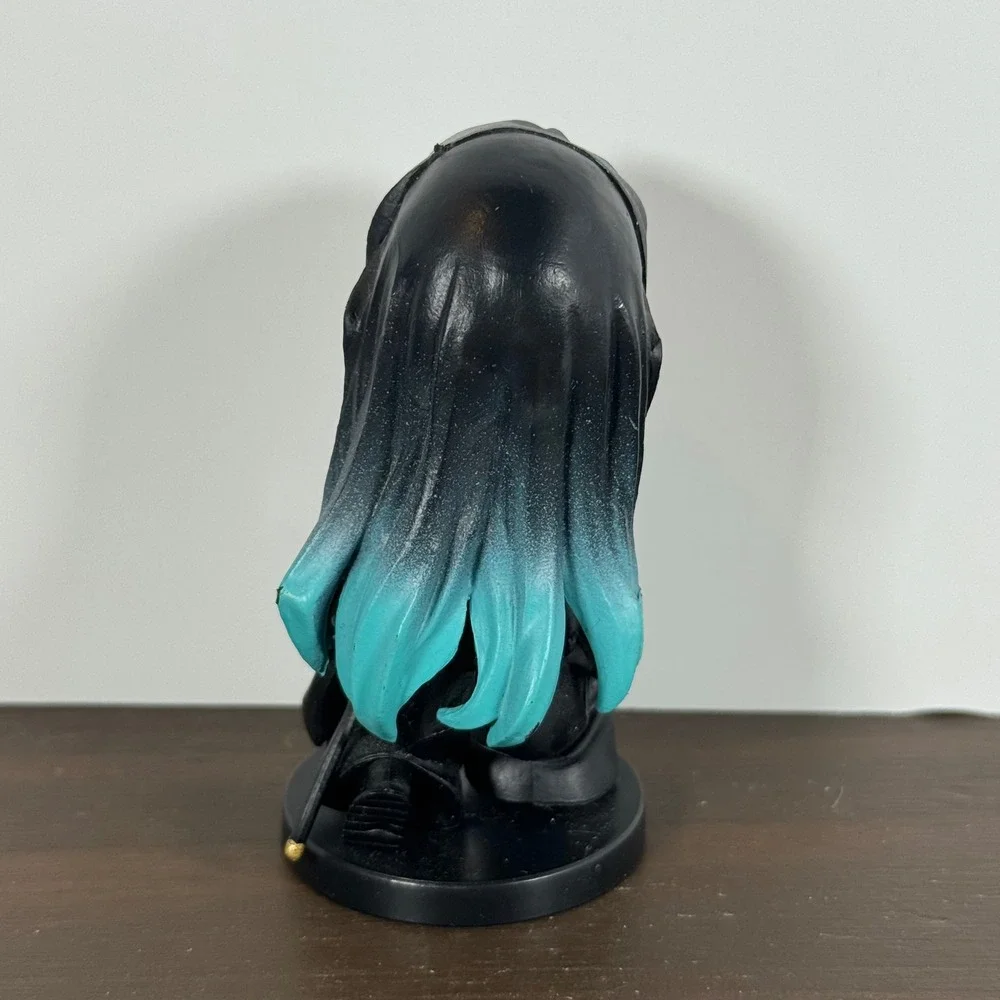 Demon Slayer Muichiro Tokito Mini Figure Chibi Mist Hashira Black Banpresto Used
